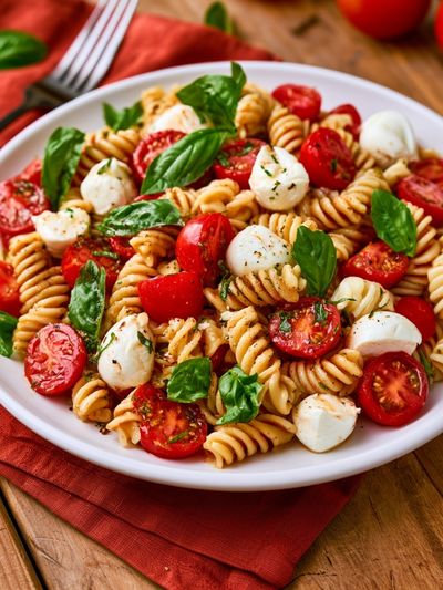 Caprese Pasta Salad Print.