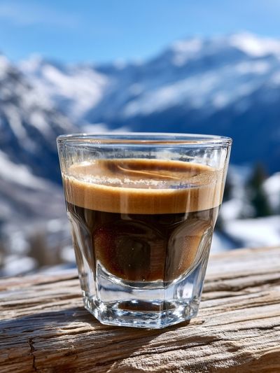 Mountain Espresso Photography Poster.