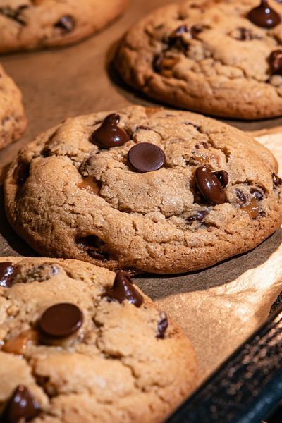 Chocolate Chip Cookies Photography Poster.