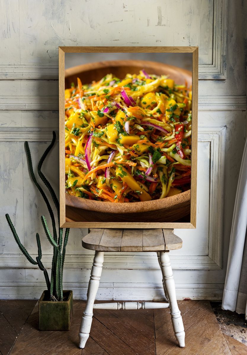 Mango Salad Food-Drink Poster room preview