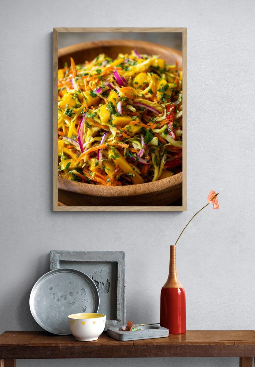 Mango Salad Food-Drink Poster. — room view 3