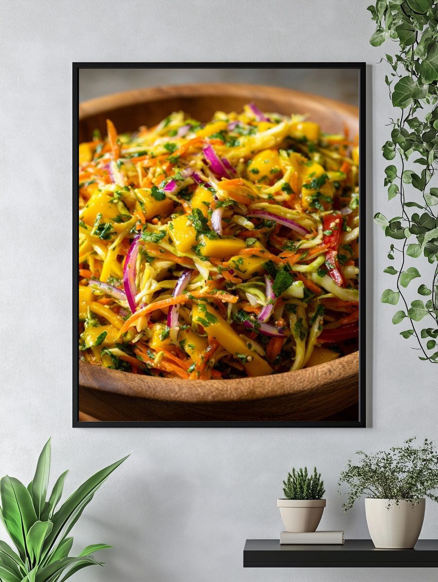 Mango Salad Food-Drink Poster. — room view 4