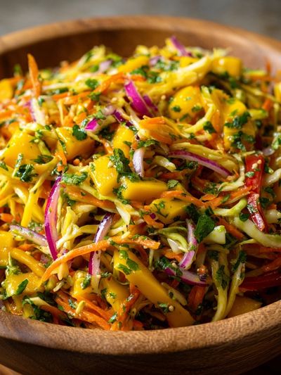 Mango Salad Food-Drink Poster. poster