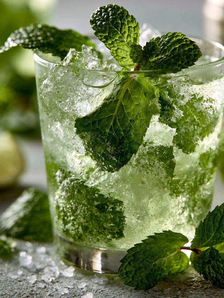 Mint Mojito Cocktail Photography Poster. poster — food-drink art
