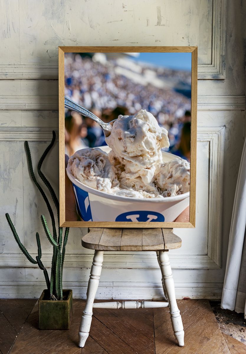 Ice Cream Cup Photography Poster. room preview