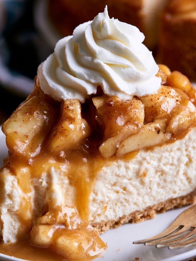 Caramel Apple Cheesecake Poster. poster detail