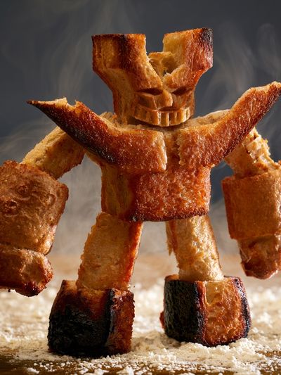 Bread Monster Photography Poster. poster