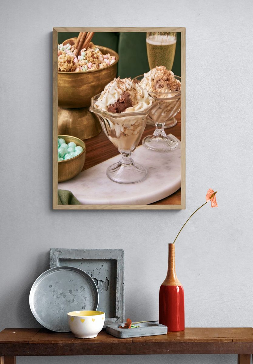 Dessert Table Still Life Print. — room view 3