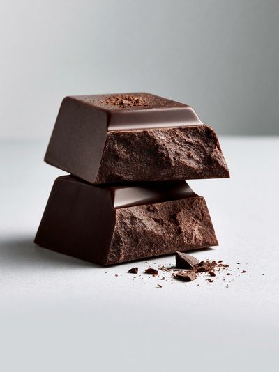 Chocolate Stack Food Photography Poster.