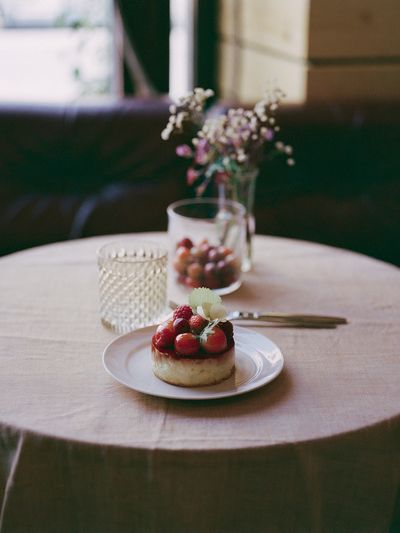 Strawberry Dessert Table Photography Poster.
