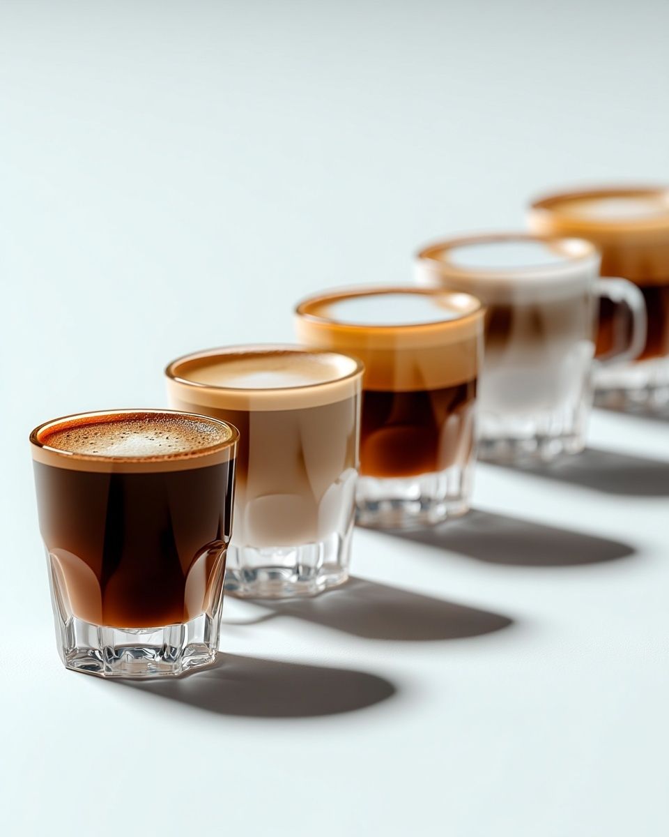Espresso Shot Glasses Photography Poster. poster detail