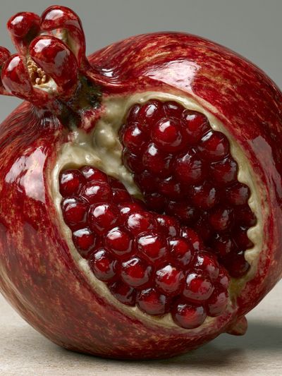 Pomegranate Still Life Photography Poster. poster