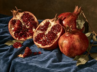 Pomegranates Still Life Poster.