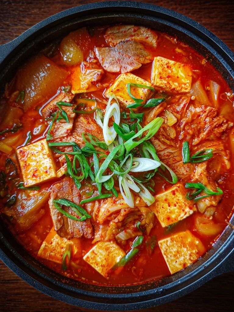 Korean Kimchi Stew Food-Drink Poster. poster detail