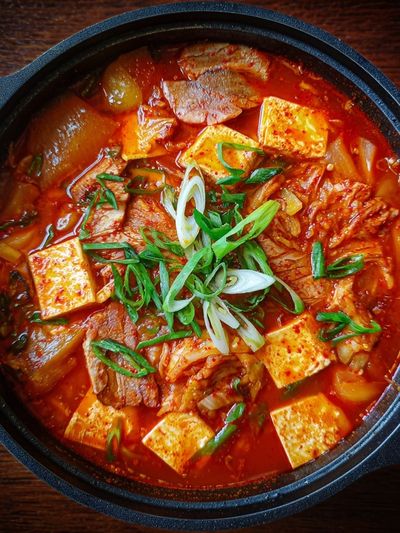 Korean Kimchi Stew Food-Drink Poster.
