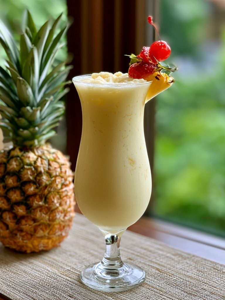 Pineapple Cocktail Photography Poster. poster — food-drink art