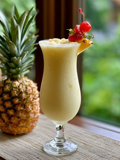 Pineapple Cocktail Photography Poster. poster