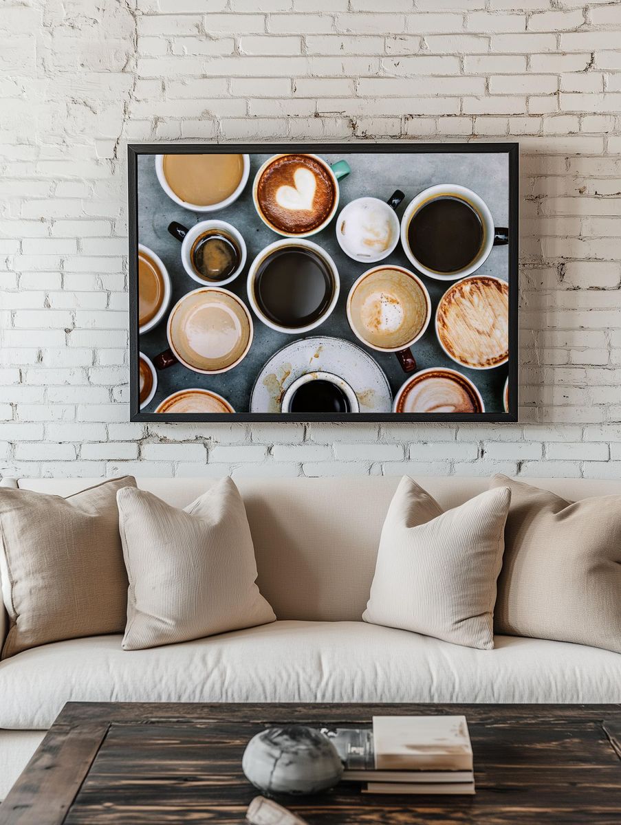 Aerial view of various coffee. room preview