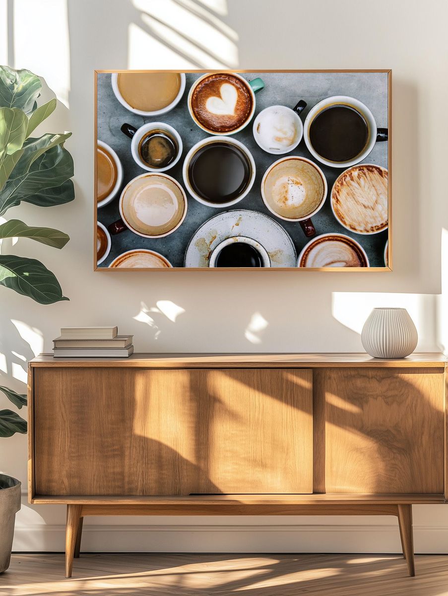 Aerial view of various coffee. — room view 3