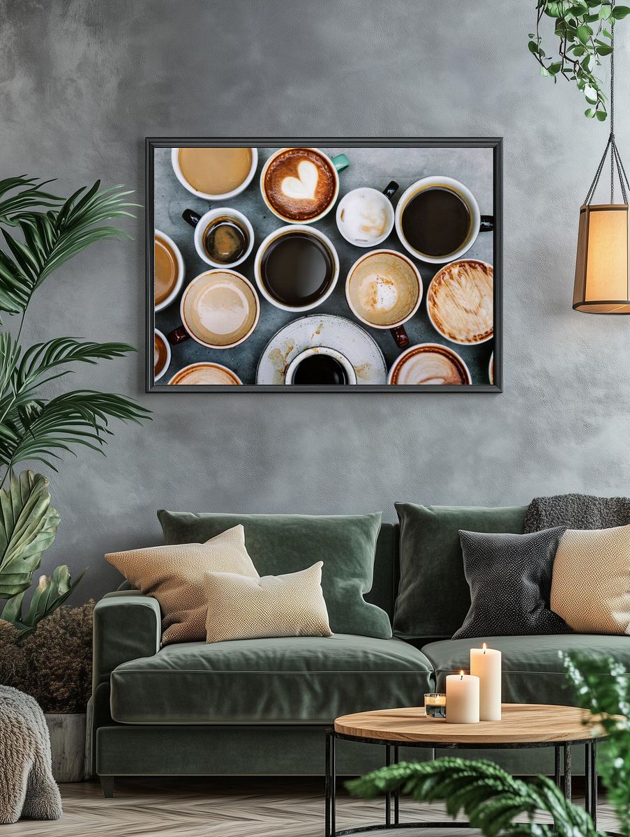 Aerial view of various coffee. — room view 4