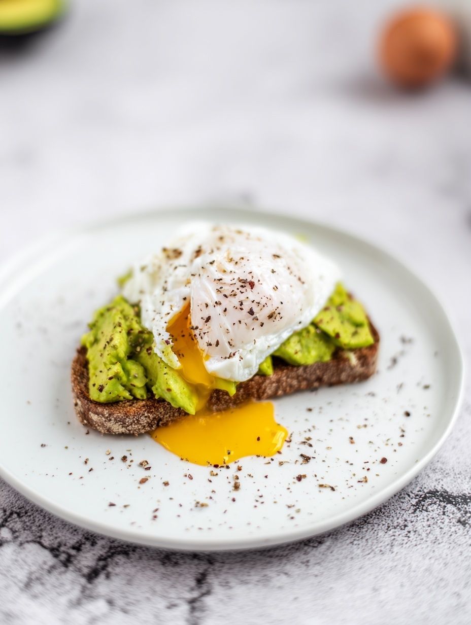 Avocado Toast Food Photography Poster. poster — food-drink art