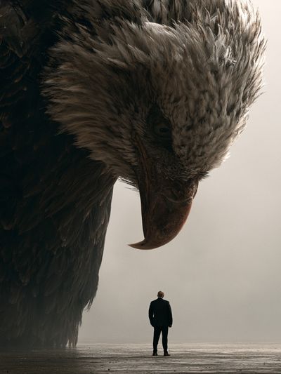 Giant Eagle Encounter Poster.