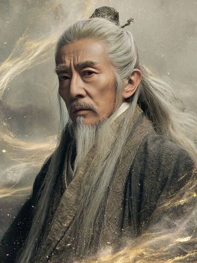 Wise Elder — Fantasy Print. poster