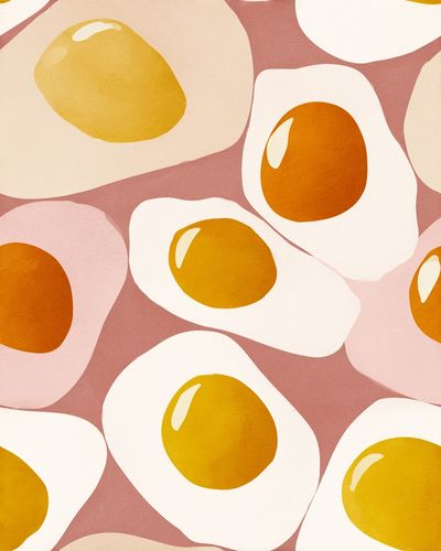 Fried Eggs — Illustration Print