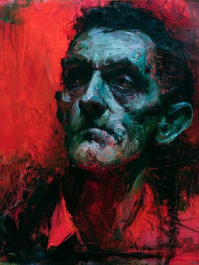 Expressionist Portrait Poster. poster