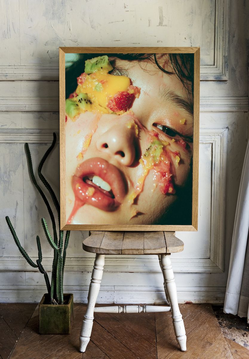 Fruity Face — Contemporary Print. — room view 1