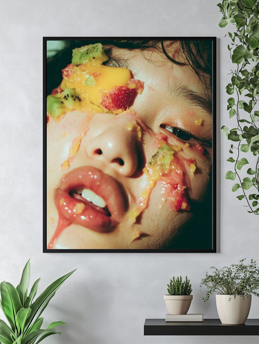 Fruity Face — Contemporary Print. — room view 4