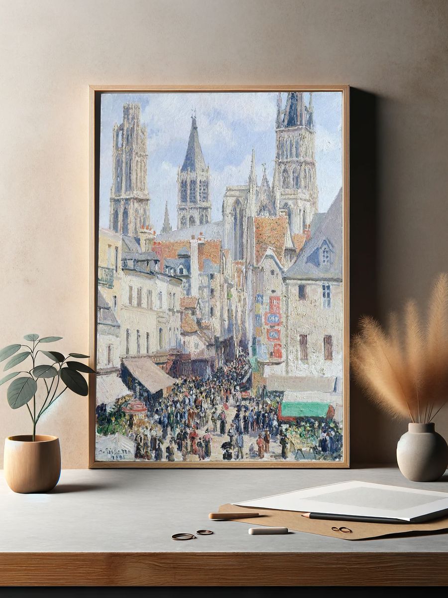 Grocery Street, Rouen (1898) Camille. — room view 2