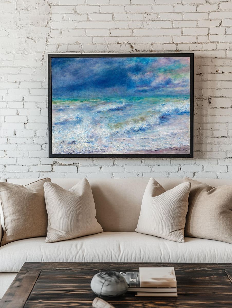 Seascape (1897) Pierre-Auguste Renoir. — room view 1