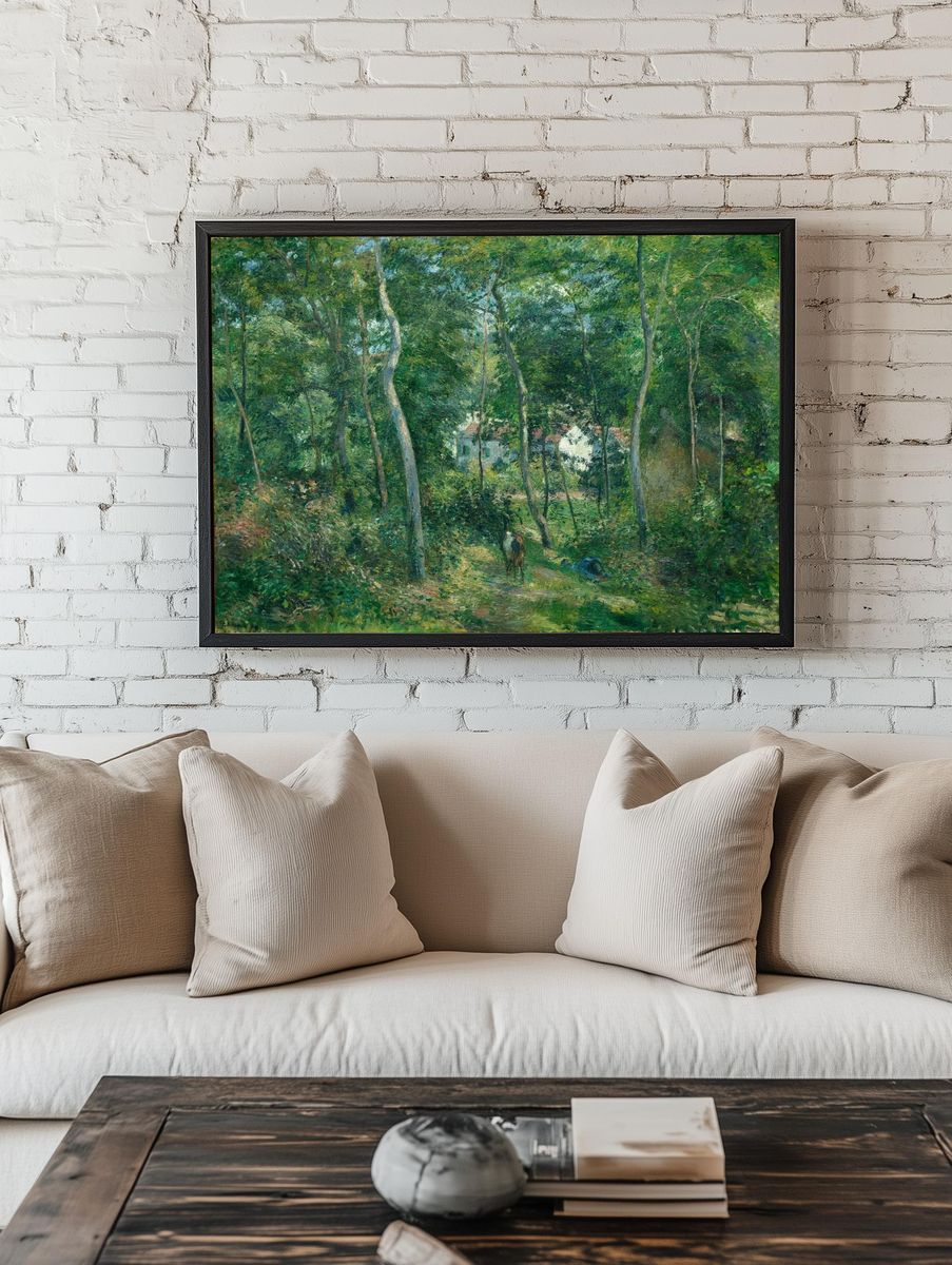 Edge Woods L'Hermitage, Pontoise (1879). — room view 1
