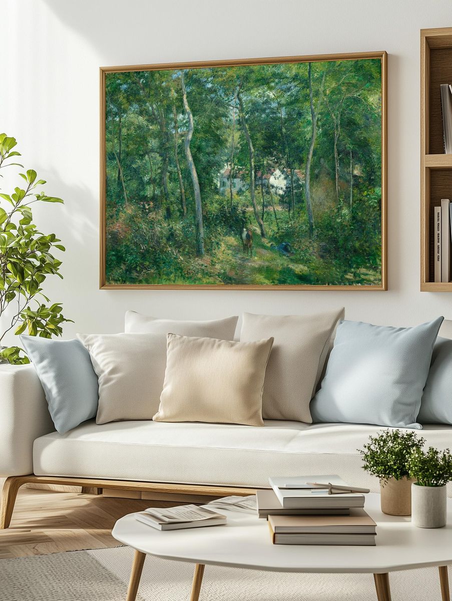 Edge Woods L'Hermitage, Pontoise (1879). — room view 2