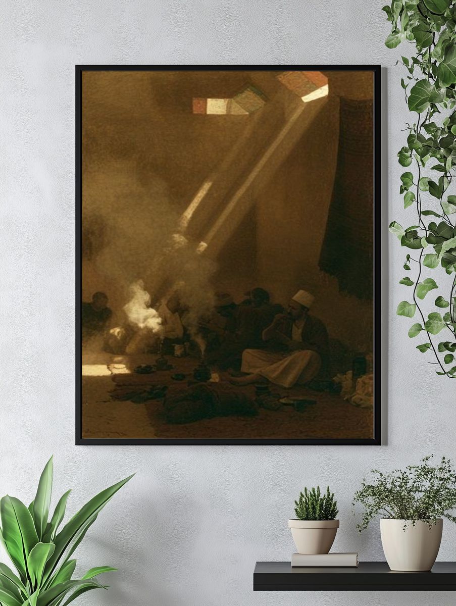 Sunlit Gathering — Fine-Art Print. — room view 4