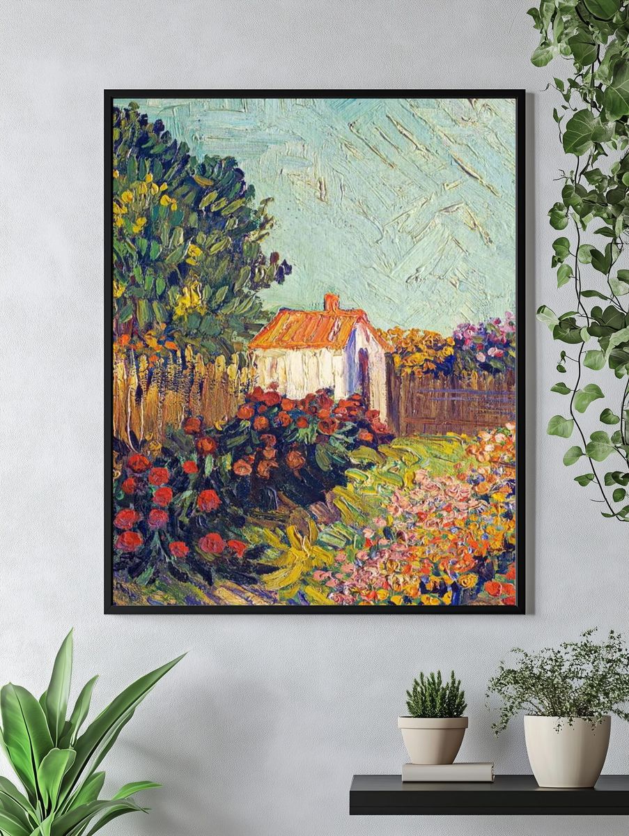 Van Gogh iPhone wallpaper, Landscape. — room view 4