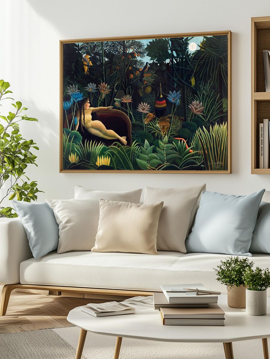 Henri Rousseau 's Dream (1910). — room view 2