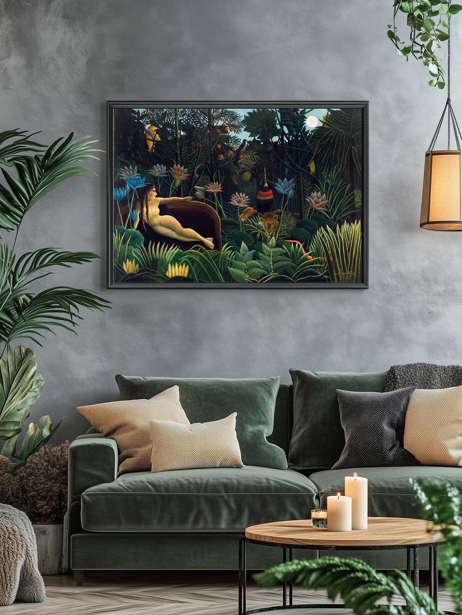Henri Rousseau 's Dream (1910). — room view 4