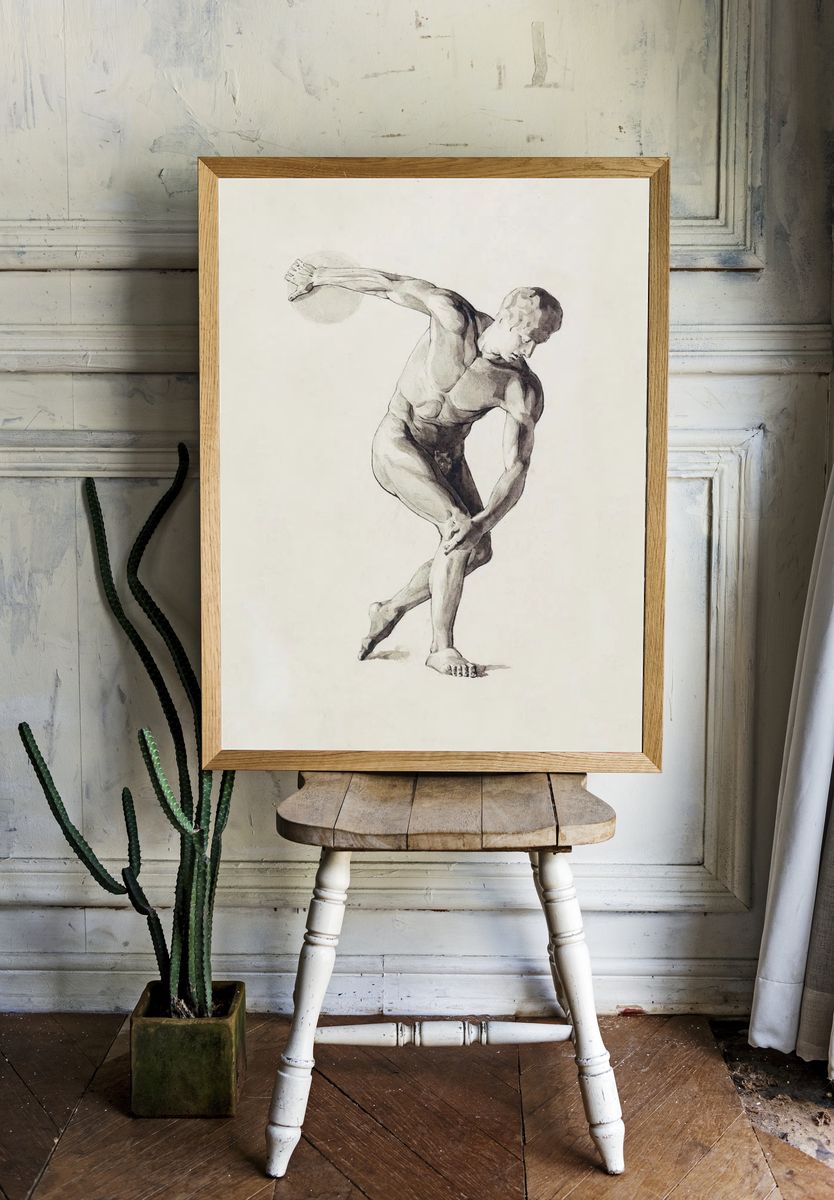 Male Nude. Gipsmodel van Discuswerper. — room view 1