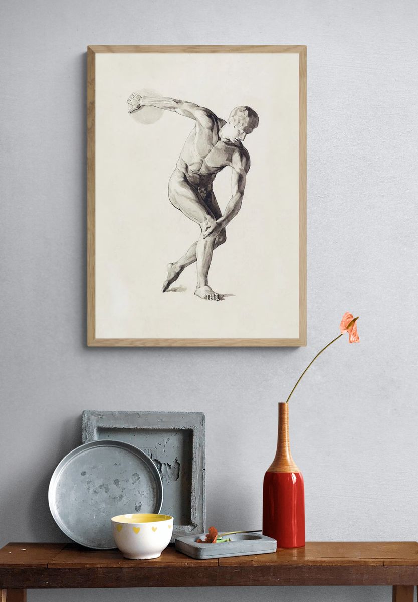 Male Nude. Gipsmodel van Discuswerper. — room view 3