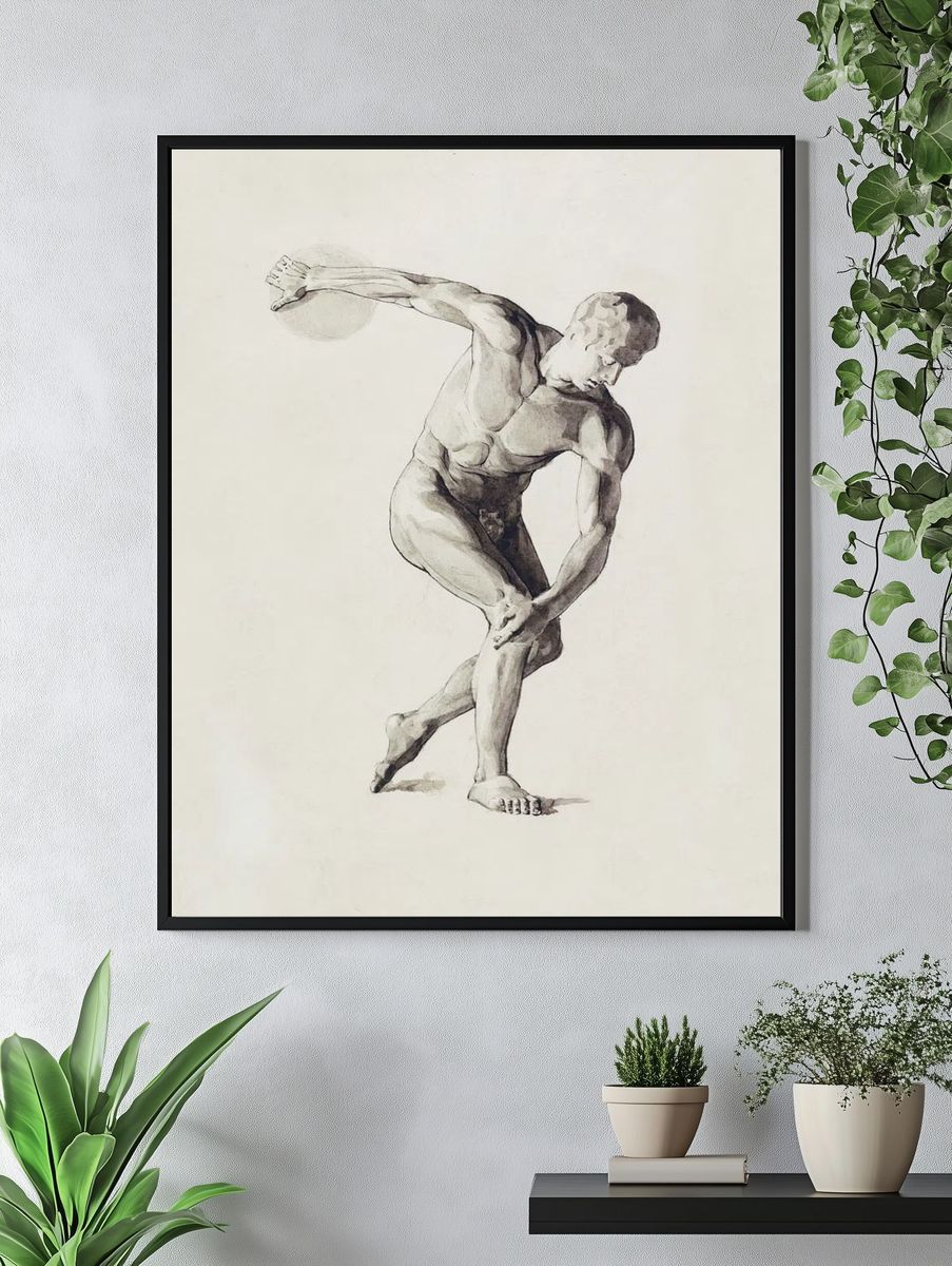 Male Nude. Gipsmodel van Discuswerper. — room view 4