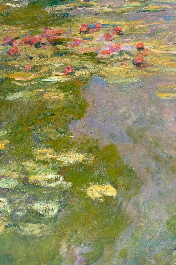 Monet iPhone wallpaper, phone background. poster detail