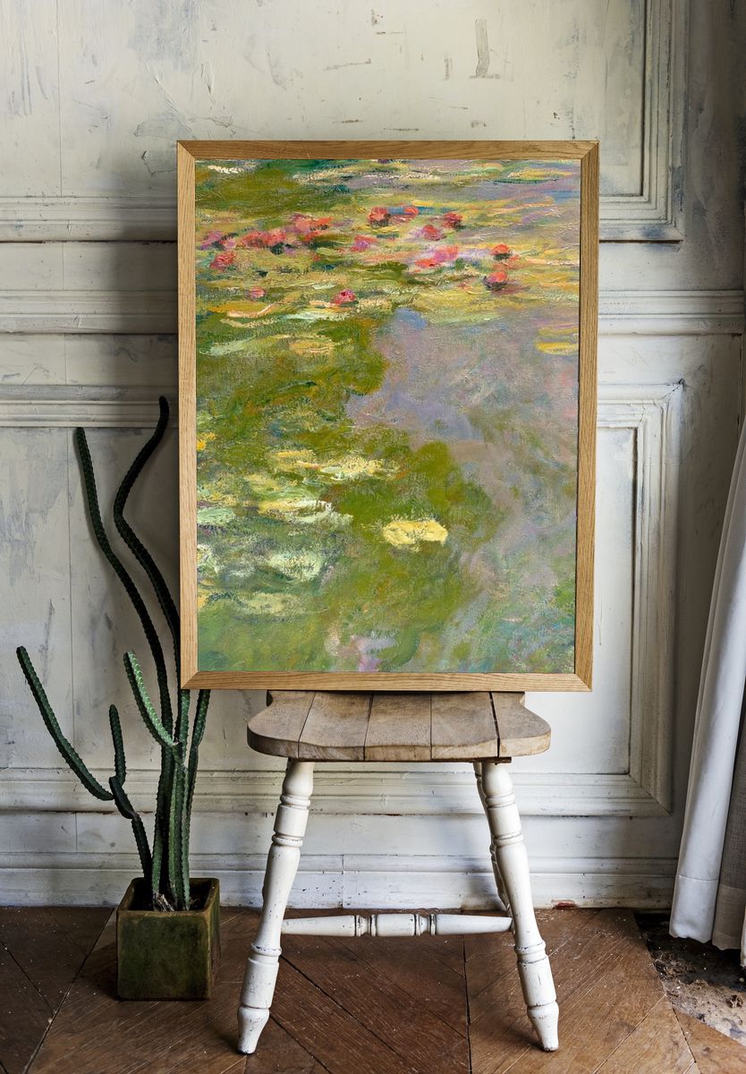 Monet iPhone wallpaper, phone background. — room view 1