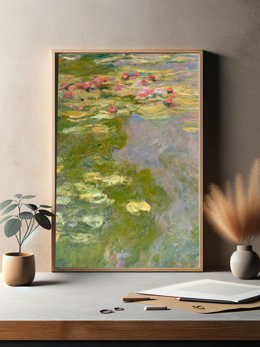 Monet iPhone wallpaper, phone background. — room view 2