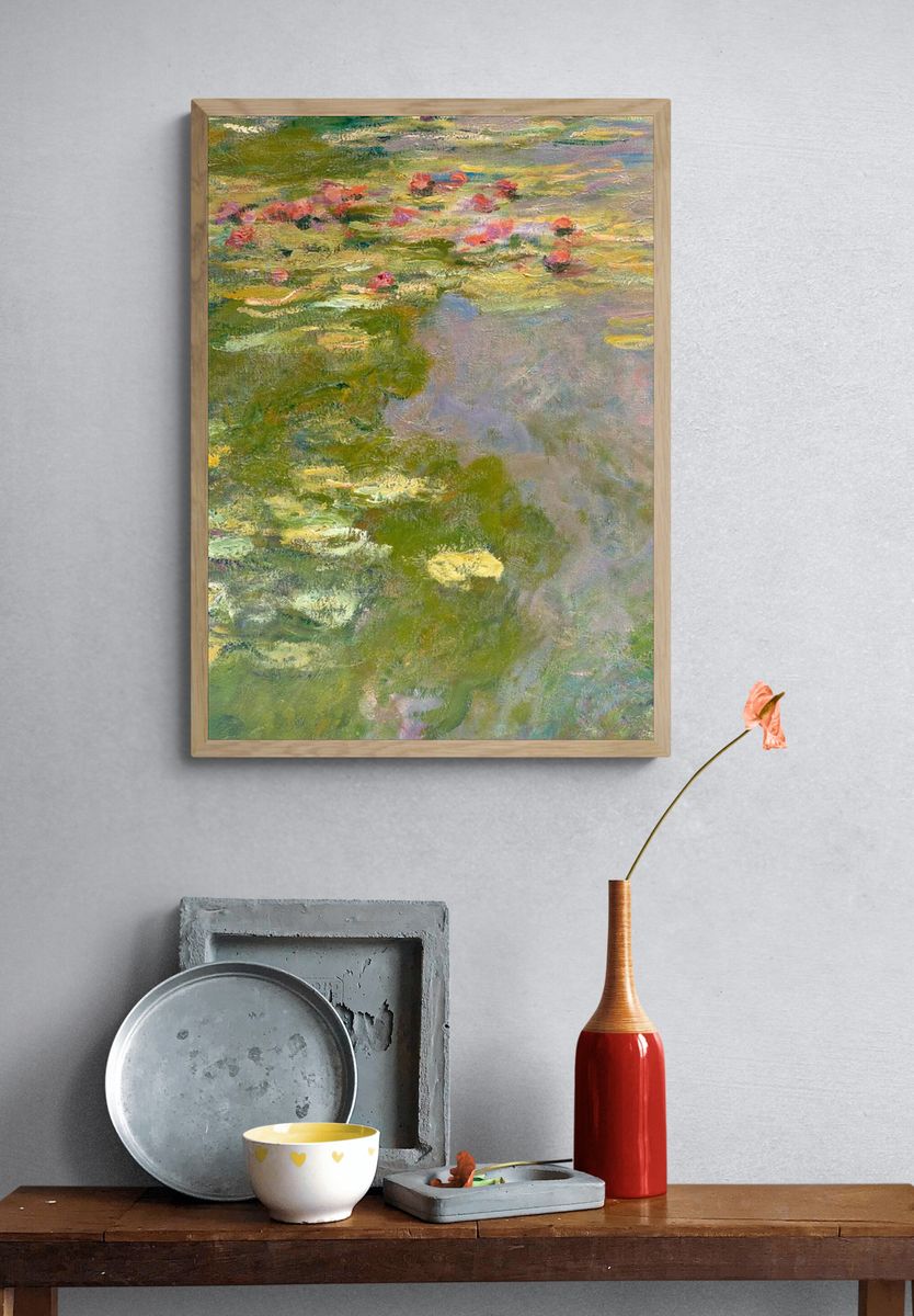 Monet iPhone wallpaper, phone background. — room view 3