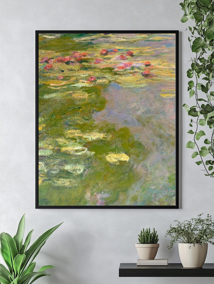 Monet iPhone wallpaper, phone background. — room view 4
