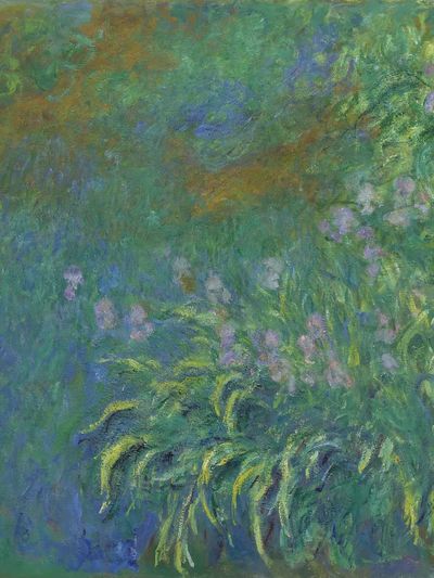 Irises by Claude Monet. poster print