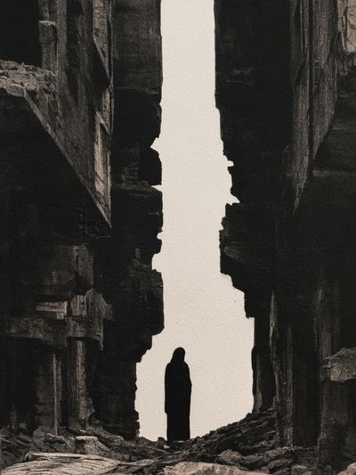 Canyon Silhouette Fine-Art Print.