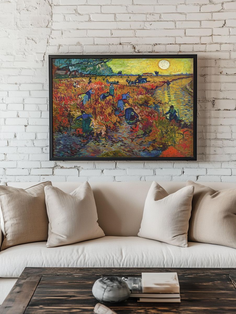 Vincent van Gogh 's Red. — room view 1